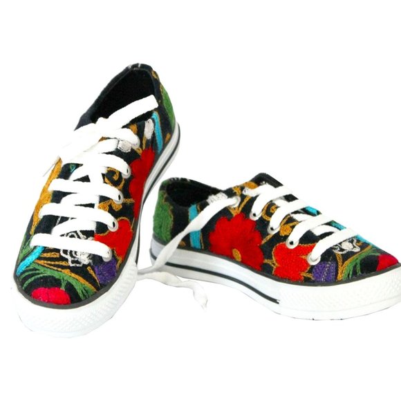 Zeyzani Embroidered Sneakers 5.5/36 - Picture 1 of 6